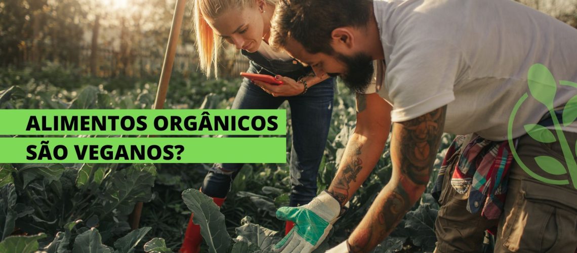 orgânico é vegano